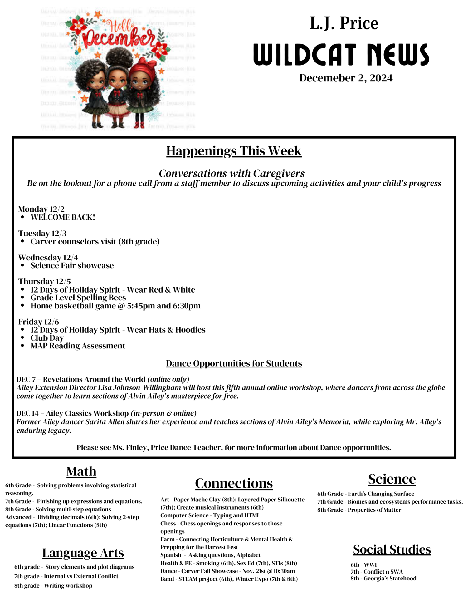 Parent Newsletter